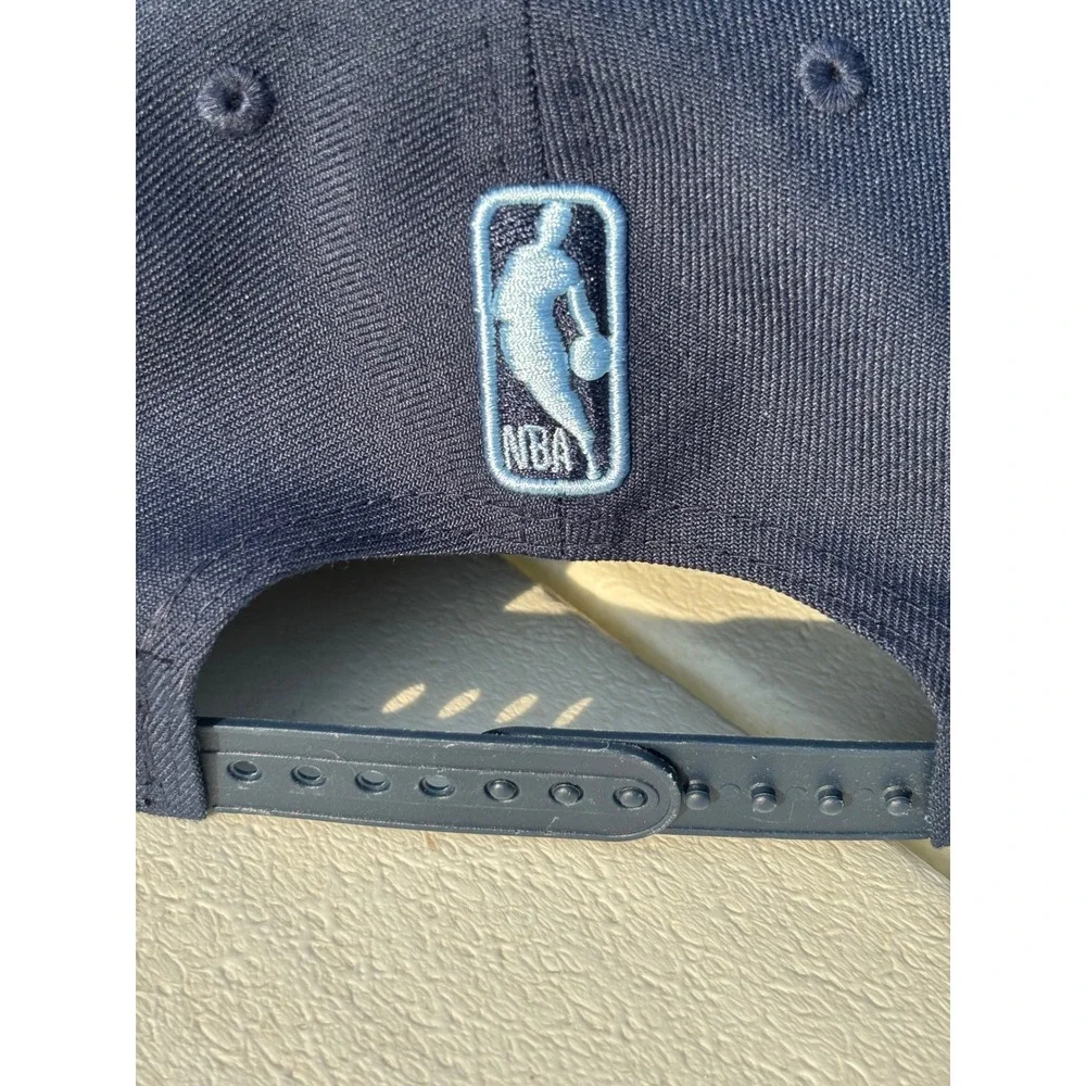 New Era 9FIFTY Memphis Grizzlies NBA Snapback Hat Navy Blue One Size Fits Most